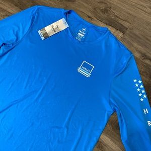 Hurley Men’s Long Sleeve Sun Shirt Large